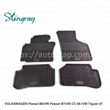 Автоковры Volkswagen Passat B6 05-/B7 11-/СС 08-/Tiguan 07-
