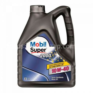 Моторное масло Mobil Super 2000 X1 10W40 (полусинтетика) 4л
