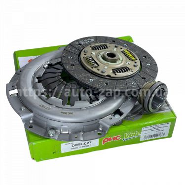 Комплект сцепления в сборе Daewoo Lanos, Nexia 1.5 SOHC (диск нажимной, ведомый, подшипник) Valeo PHC