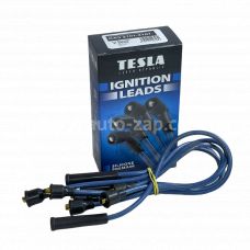 Провод высоковольтный ВАЗ 2101-2107 карб. силикон (синие) TESLA