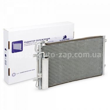 Радиатор кондиционера ВАЗ 2170 Лада Приора Halla (LRAC 0127) Luzar