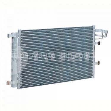 Радиатор кондиционера Kia Cerato 1.5/1.6/2.0 (04-) АКПП/МКПП с ресивером LRAC 08F2 Luzar