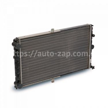 Радиатор охлаждения ВАЗ 2110-2112 (алюм) (инжектор) (LRc 0112) Лузар