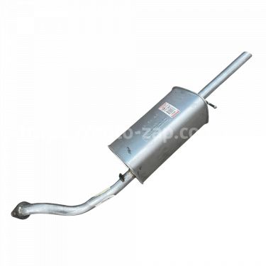 Глушитель основной Daewoo Lanos Sens треугольный под фланец (седан) BOSAL